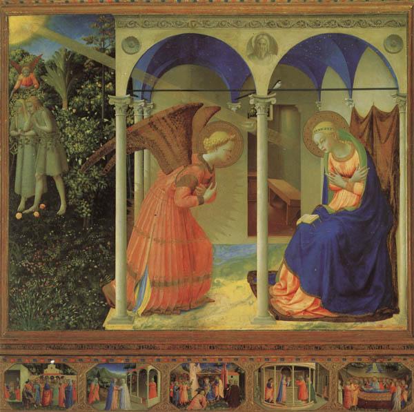 Fra Angelico Altarpiece of the Annunciation France oil painting art